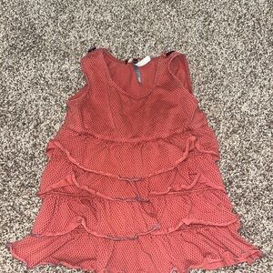 Matilda Jane Garnet Red Lizzy sleeveless top shirt You & Me size 4